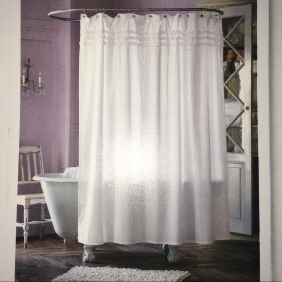 Simply Shabby Chic Other Ruffled Shower Curtain Poshmark